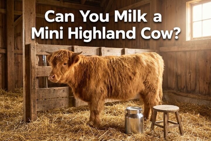 Can You Milk a Mini Highland Cow